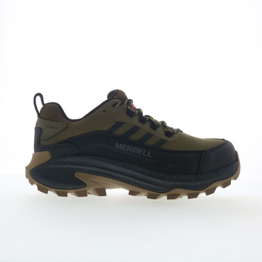 Merrell Mens Moab Speed 2 FX WP Composite Toe Low Green Shoes (NWT)
